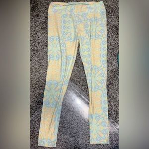 LulaRoe Pastel Leggings Size Tall and Curvy NEVER WORN
